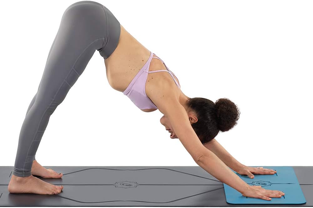 Yoga Pad - Revolutionary Alignment System, Advanced Non-Slip Grip