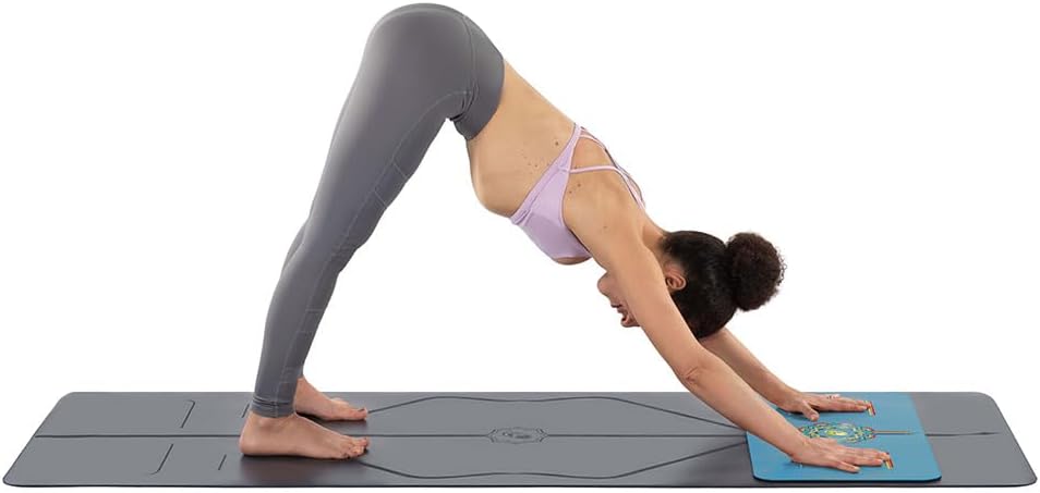 Yoga Pad - Revolutionary Alignment System, Advanced Non-Slip Grip