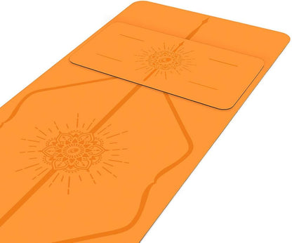 Yoga Pad - Revolutionary Alignment System, Advanced Non-Slip Grip