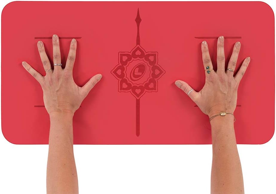 Yoga Pad - Revolutionary Alignment System, Advanced Non-Slip Grip