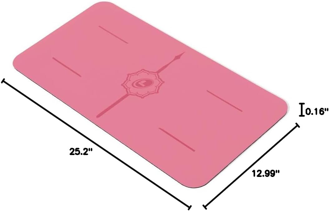 Yoga Pad - Revolutionary Alignment System, Advanced Non-Slip Grip
