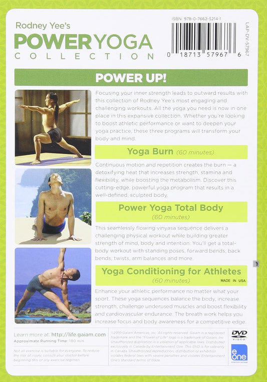 Rodney Yee: Power Yoga Collection