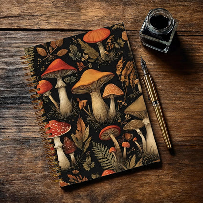 Journaling Notebooks for Women, Lotus Notebook -Meditation Yoga Spiritual Inspirational Planner Notebook Journal Gifts, A5 Spiral Journal Notebook Office Supplies Gifts for Women Birthday Christmas (Golden)