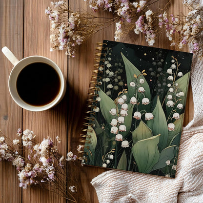 Journaling Notebooks for Women, Lotus Notebook -Meditation Yoga Spiritual Inspirational Planner Notebook Journal Gifts, A5 Spiral Journal Notebook Office Supplies Gifts for Women Birthday Christmas (Golden)