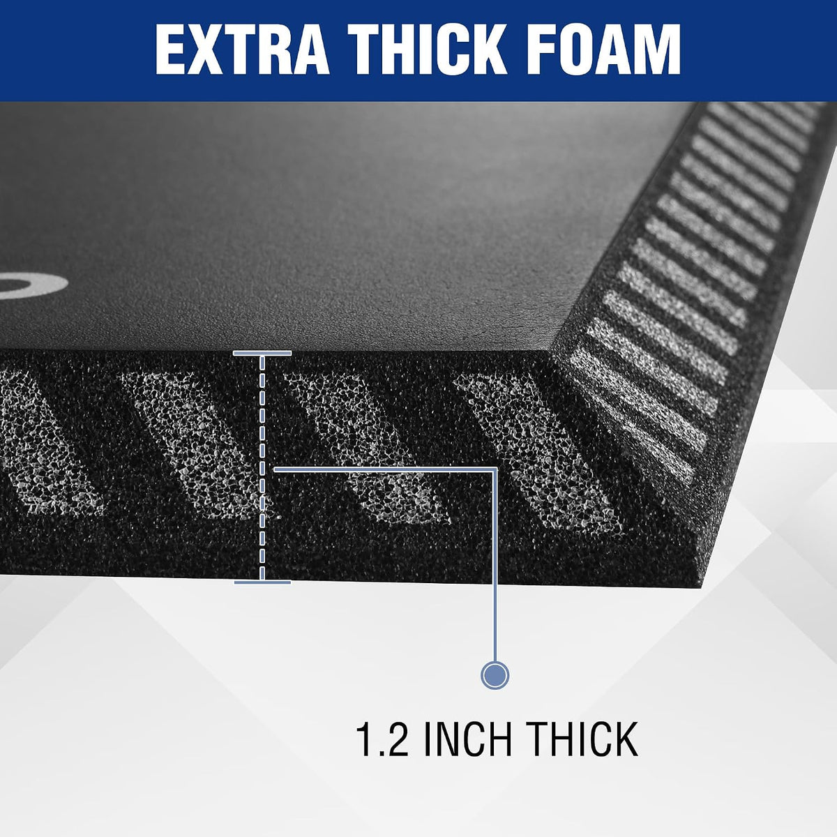Extra Thick Kneeling Pad, Soft NBR Foam Knee Cushioning for Knees
