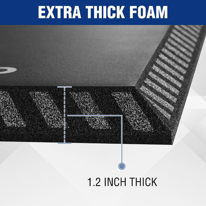 Extra Thick Kneeling Pad, Soft NBR Foam Knee Cushioning for Knees