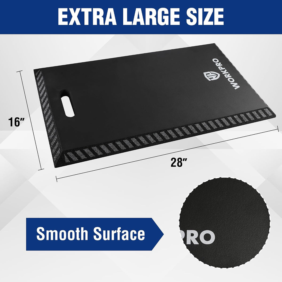 Extra Thick Kneeling Pad, Soft NBR Foam Knee Cushioning for Knees