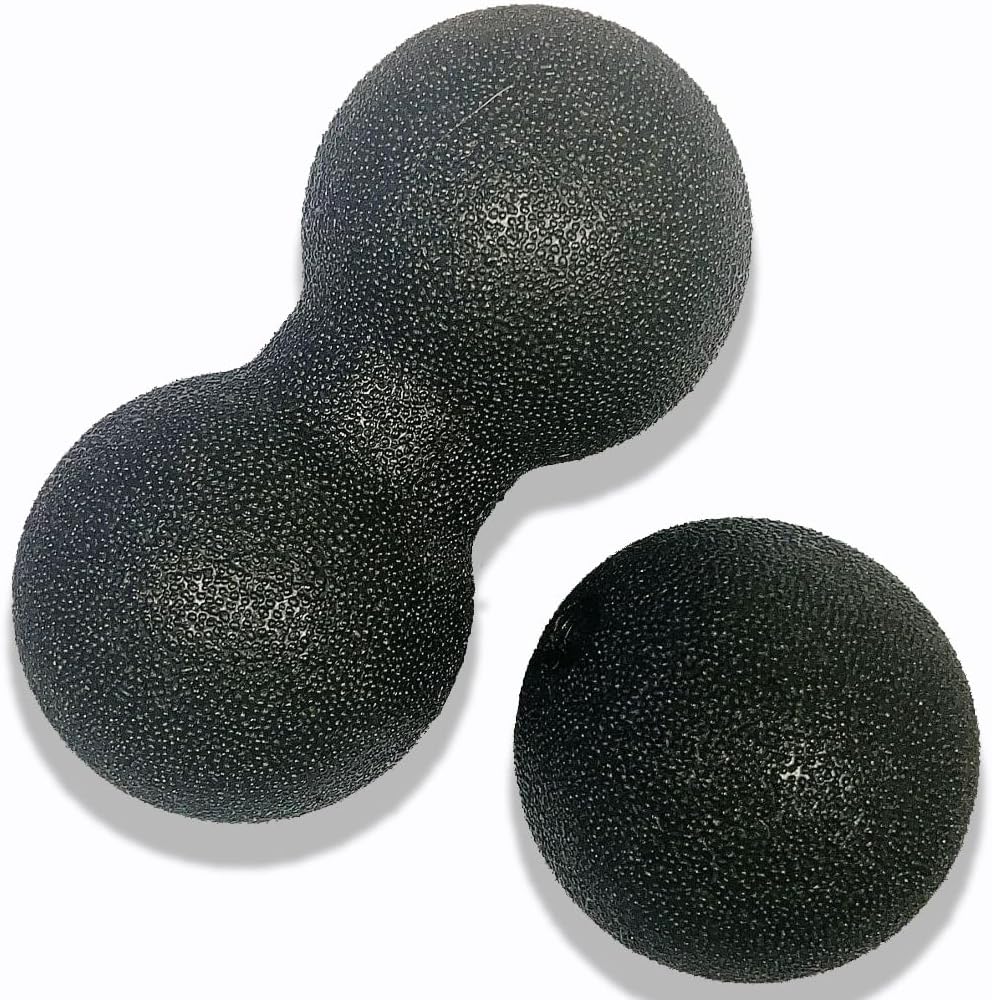 Peanut Massage Ball, Double Lacrosse Foam Roller for Physical Therapy, Firm