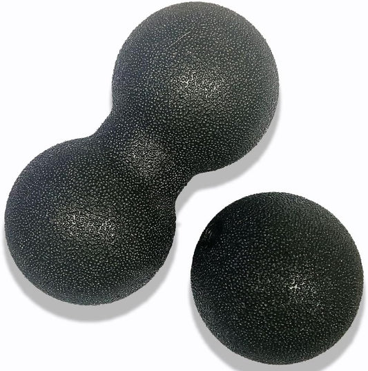 Peanut Massage Ball, Double Lacrosse Foam Roller for Physical Therapy, Firm