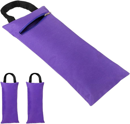 2 Pack Yoga Sandbag Unfilled Weighted Bag for Fitness Yoga Bolster