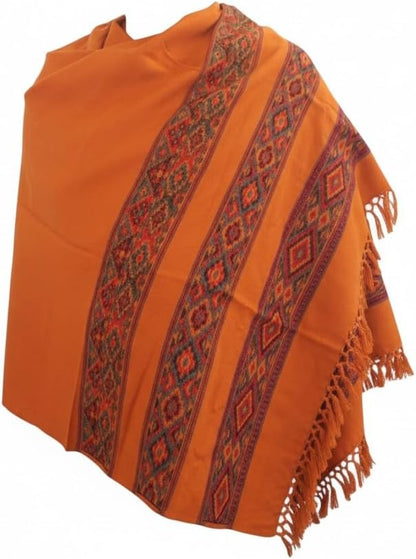 Handloom Wool Meditation Shawl, Oversized Wrap Throw, Gift for Men and Women