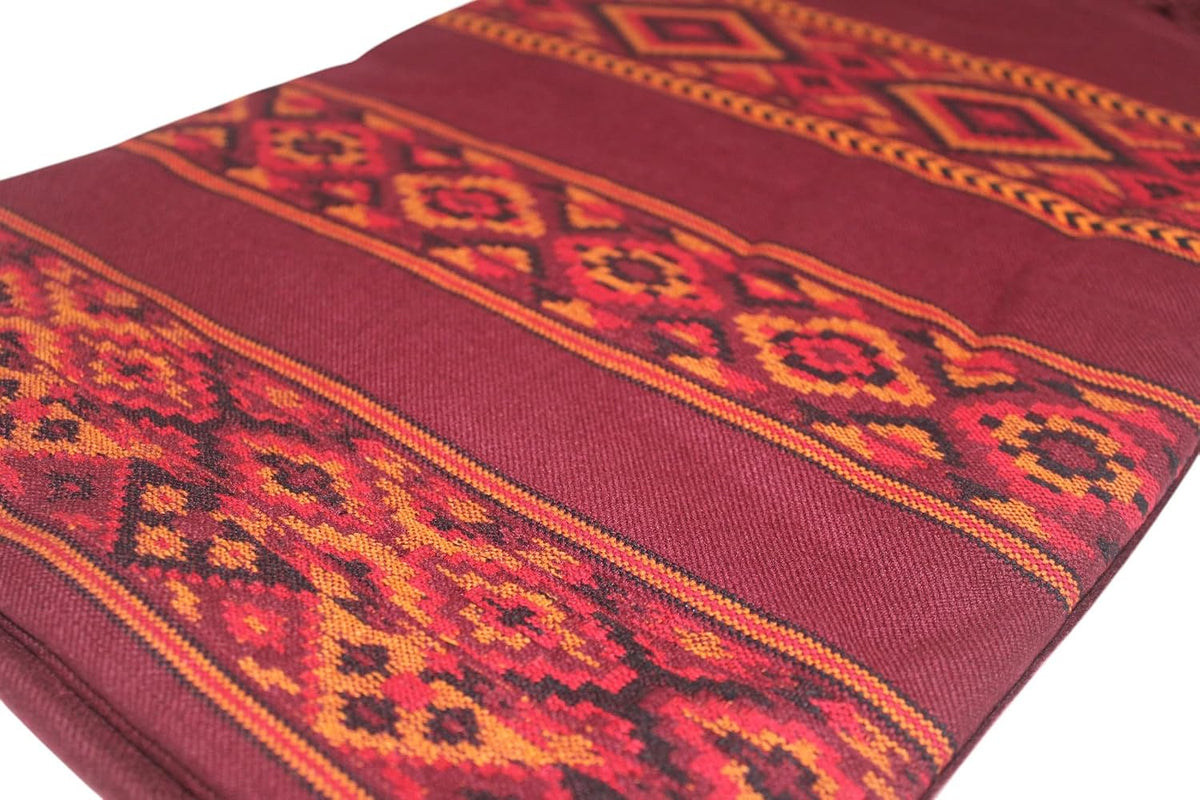 Handloom Wool Meditation Shawl, Oversized Wrap Throw, Gift for Men and Women