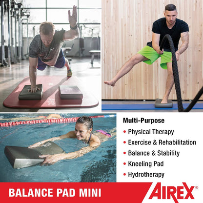 Balance Pad – Stability Trainer for Balance, Stretching, Physical Therapy, Exercise, Mobility, Rehabilitation and Core Training Non-Slip Closed Cell Foam Premium Balance Pad