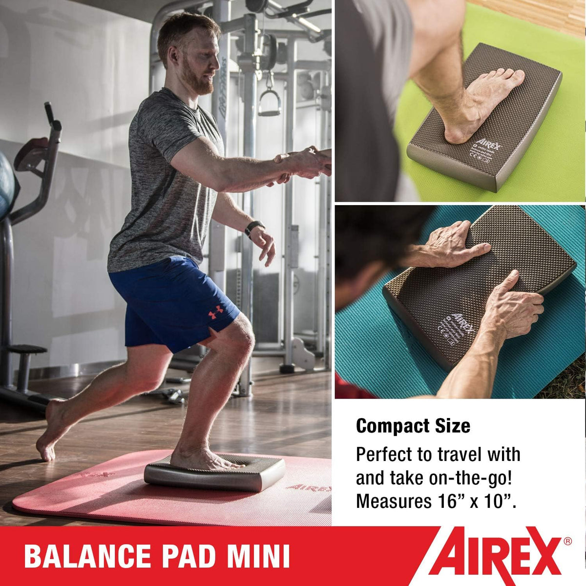 Balance Pad – Stability Trainer for Balance, Stretching, Physical Therapy, Exercise, Mobility, Rehabilitation and Core Training Non-Slip Closed Cell Foam Premium Balance Pad