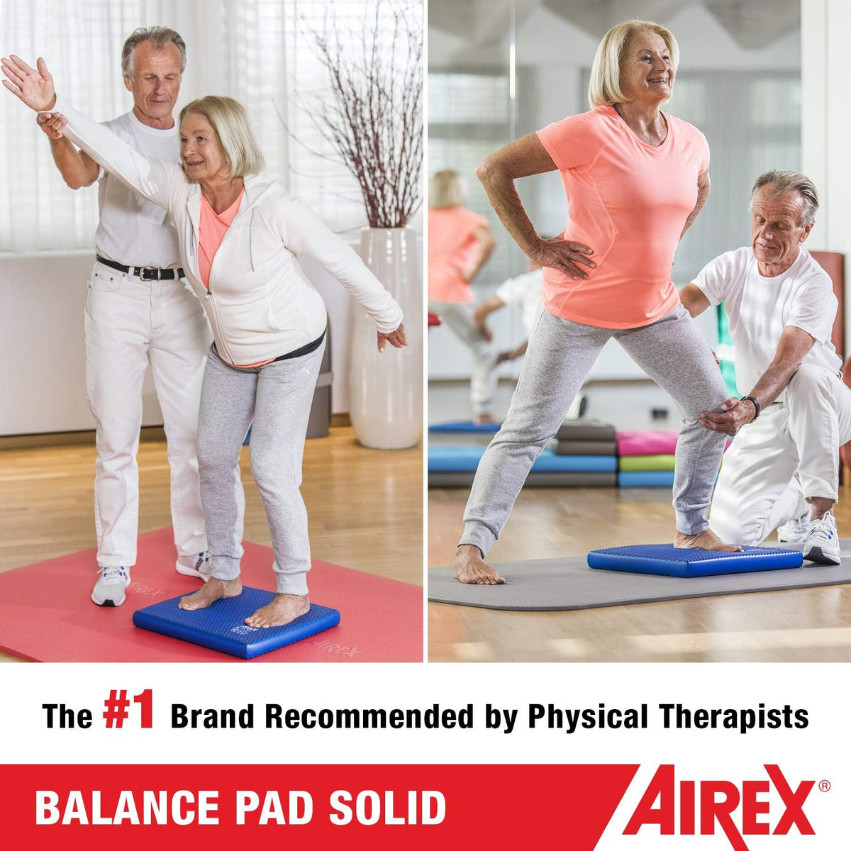 Balance Pad – Stability Trainer for Balance, Stretching, Physical Therapy, Exercise, Mobility, Rehabilitation and Core Training Non-Slip Closed Cell Foam Premium Balance Pad