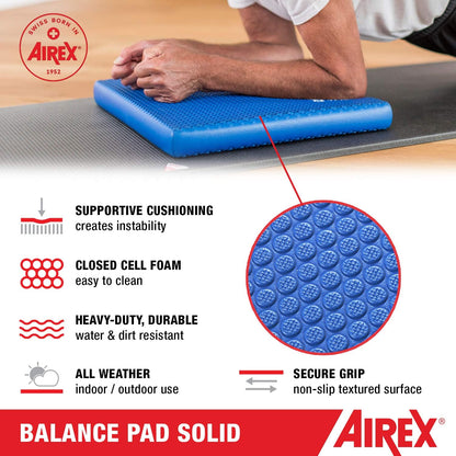 Balance Pad – Stability Trainer for Balance, Stretching, Physical Therapy, Exercise, Mobility, Rehabilitation and Core Training Non-Slip Closed Cell Foam Premium Balance Pad