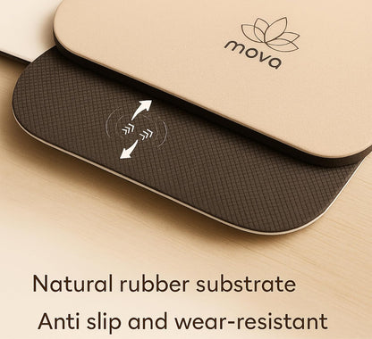 Clean Yoga Mat - Extra Long Non-Slip PU & Natural Rubber, 4.5mm Thick, Eco-Friendly Yoga Mat for Hot Yoga, Pilates & Home Workout