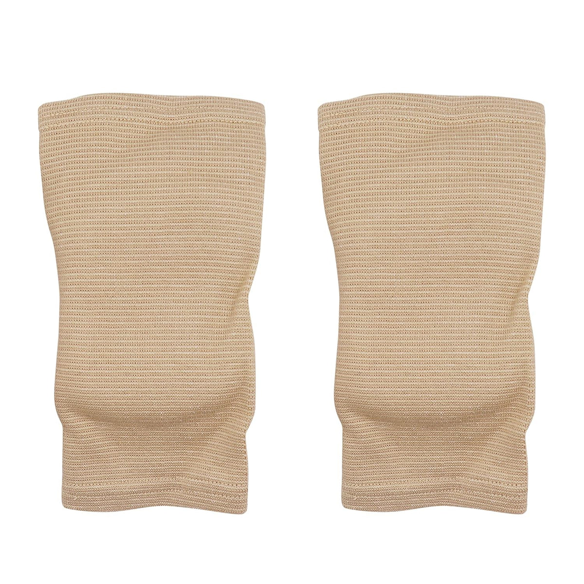 Men Women Protective Knee Pads, Anti-Slip Padded Sponge Knee Brace Knee Support for Football Volleyball Dance Skating Basketball Sports (Medium,Nude)