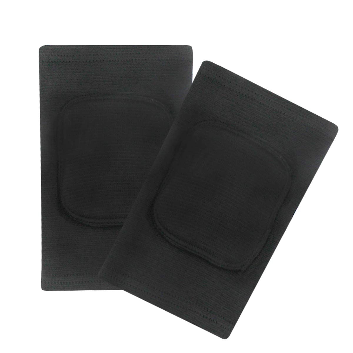 Men Women Protective Knee Pads, Anti-Slip Padded Sponge Knee Brace Knee Support for Football Volleyball Dance Skating Basketball Sports (Medium,Nude)