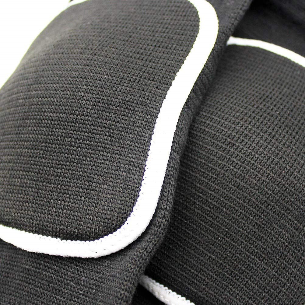 Men Women Protective Knee Pads, Anti-Slip Padded Sponge Knee Brace Knee Support for Football Volleyball Dance Skating Basketball Sports (Medium,Nude)
