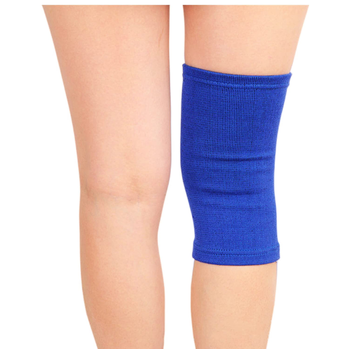 Men Women Protective Knee Pads, Anti-Slip Padded Sponge Knee Brace Knee Support for Football Volleyball Dance Skating Basketball Sports (Medium,Nude)