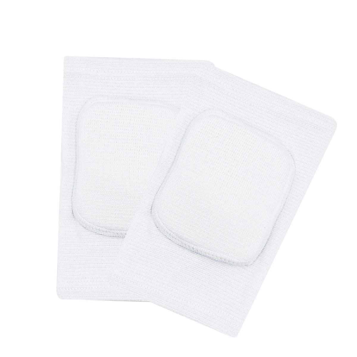 Men Women Protective Knee Pads, Anti-Slip Padded Sponge Knee Brace Knee Support for Football Volleyball Dance Skating Basketball Sports (Medium,Nude)