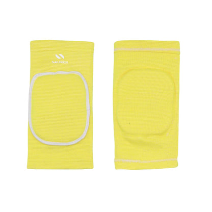 Men Women Protective Knee Pads, Anti-Slip Padded Sponge Knee Brace Knee Support for Football Volleyball Dance Skating Basketball Sports (Medium,Nude)