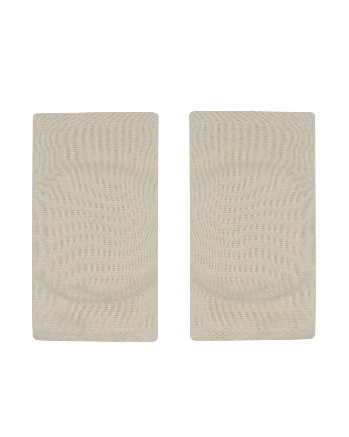 Men Women Protective Knee Pads, Anti-Slip Padded Sponge Knee Brace Knee Support for Football Volleyball Dance Skating Basketball Sports (Medium,Nude)