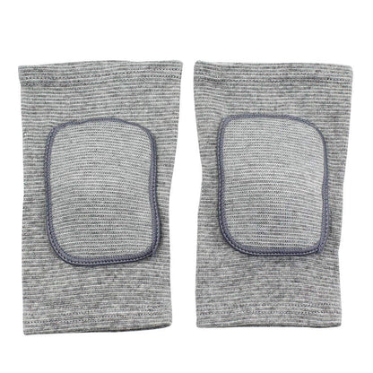 Men Women Protective Knee Pads, Anti-Slip Padded Sponge Knee Brace Knee Support for Football Volleyball Dance Skating Basketball Sports (Medium,Nude)
