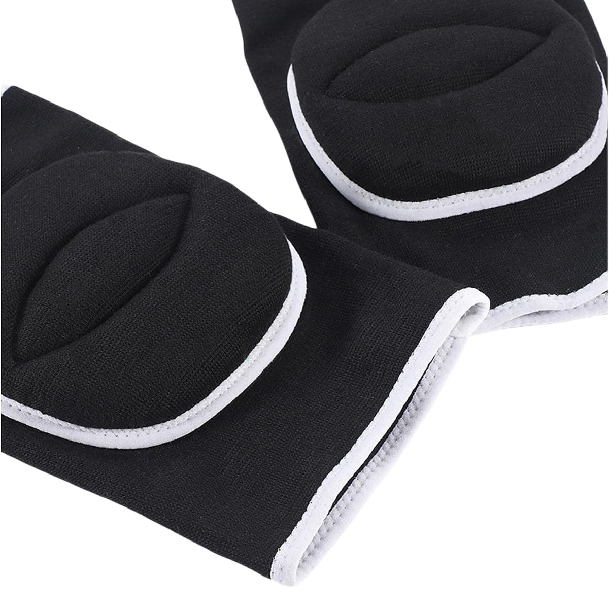 Men Women Protective Knee Pads, Anti-Slip Padded Sponge Knee Brace Knee Support for Football Volleyball Dance Skating Basketball Sports (Medium,Nude)