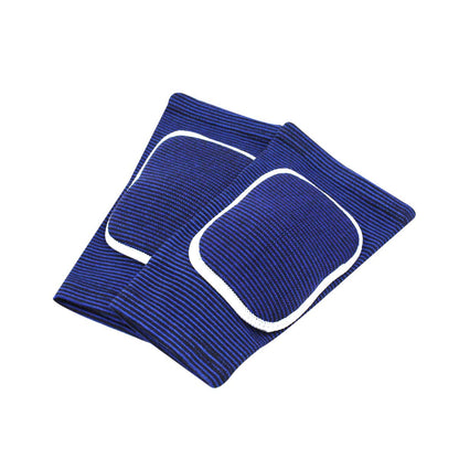 Men Women Protective Knee Pads, Anti-Slip Padded Sponge Knee Brace Knee Support for Football Volleyball Dance Skating Basketball Sports (Medium,Nude)