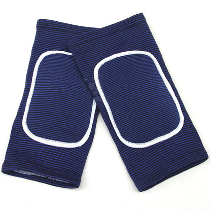 Men Women Protective Knee Pads, Anti-Slip Padded Sponge Knee Brace Knee Support for Football Volleyball Dance Skating Basketball Sports (Medium,Nude)