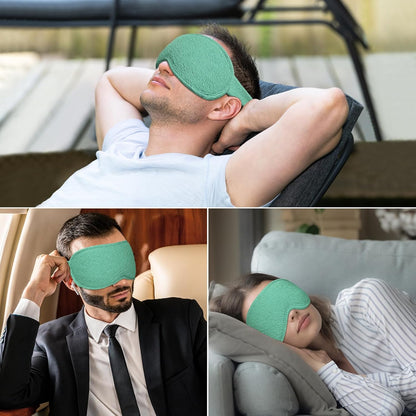 100% Blackout Sleep Eye Mask for Women Men, Zero Pressure Sleep Mask