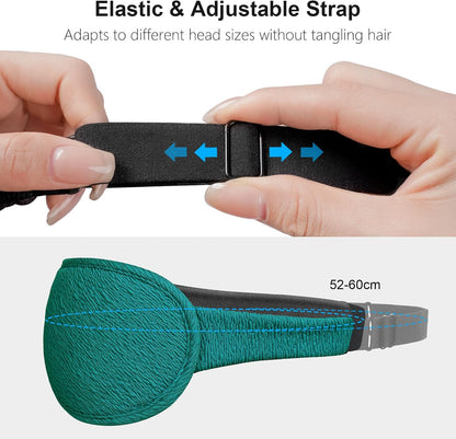100% Blackout Sleep Eye Mask for Women Men, Zero Pressure Sleep Mask