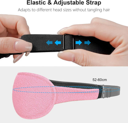 100% Blackout Sleep Eye Mask for Women Men, Zero Pressure Sleep Mask