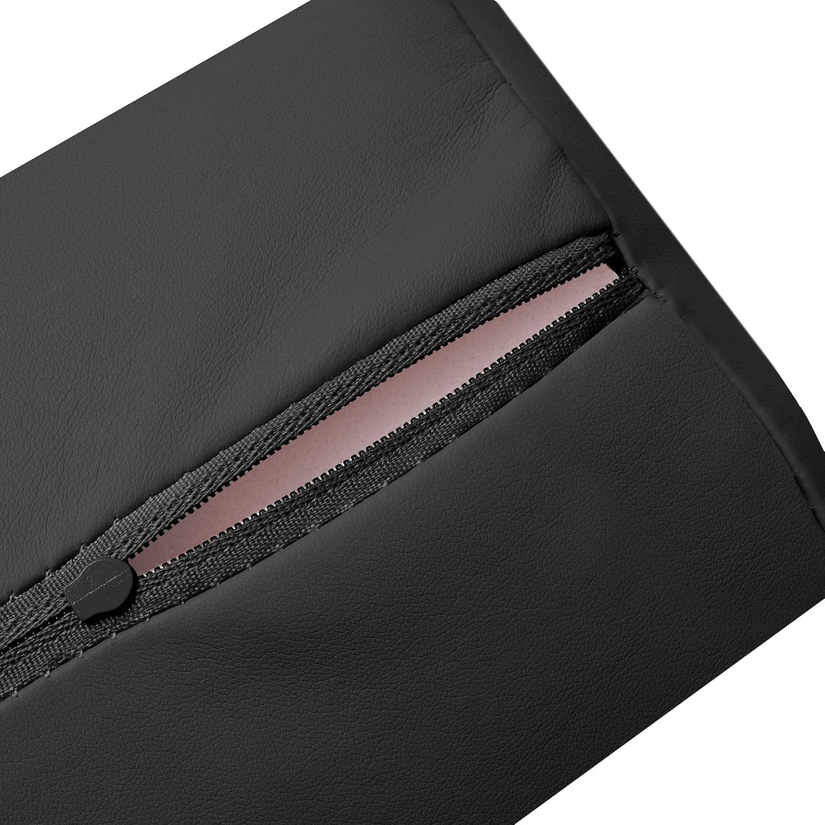 Half Round Massage Table Bolster Pillow Pad - 26 x 6 x 3 Inch - Black