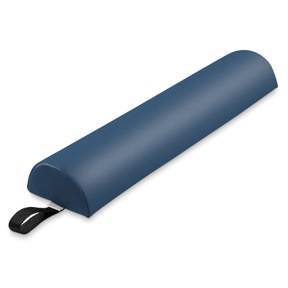 Half Round Massage Table Bolster Pillow Pad - 26 x 6 x 3 Inch - Black