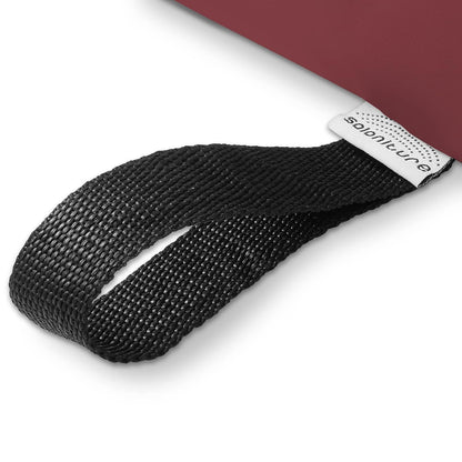 Half Round Massage Table Bolster Pillow Pad - 26 x 6 x 3 Inch - Black