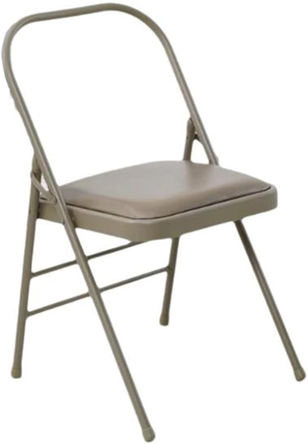 Yoga Auxiliary Chair Portable Folding Yoga Chair with Non-Slip Feet Covers Thickened Folding Balance Handstand Training Tool Abs Strength Training