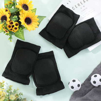 12 Pairs Volleyball Knee Pads Soft Breathable, Medium, Classic Color