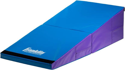 Folding Gymnastics Cheese Mat, Institutional Grade - Gym Equipment - Gymnastics Mats - Bar - Beam - Tumbling - Exercise - For Gym and Home - Incline - Wedge