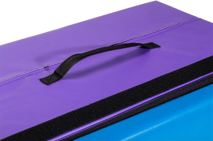 Folding Gymnastics Cheese Mat, Institutional Grade - Gym Equipment - Gymnastics Mats - Bar - Beam - Tumbling - Exercise - For Gym and Home - Incline - Wedge