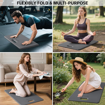 Yoga Knee Pad- Foldable Non-Slip POE Cushion