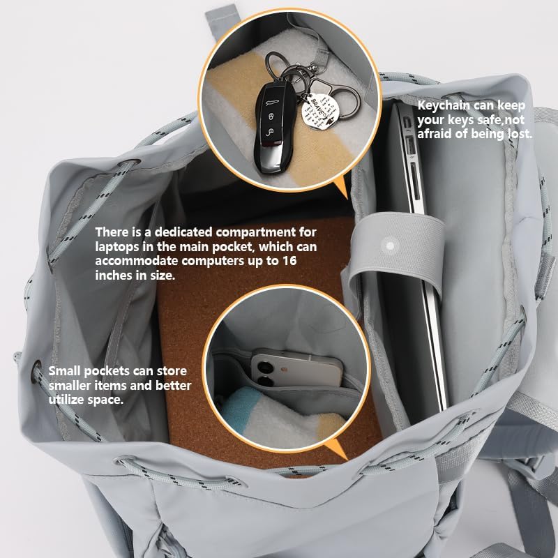 EKE Gym Yoga Tennis Backpack Sport Gift Versatile for Travel Commuting Swim Skateboard Badminton Casual Waterproof Women Men