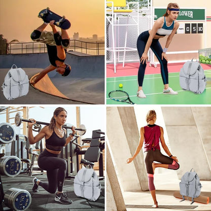 EKE Gym Yoga Tennis Backpack Sport Gift Versatile for Travel Commuting Swim Skateboard Badminton Casual Waterproof Women Men