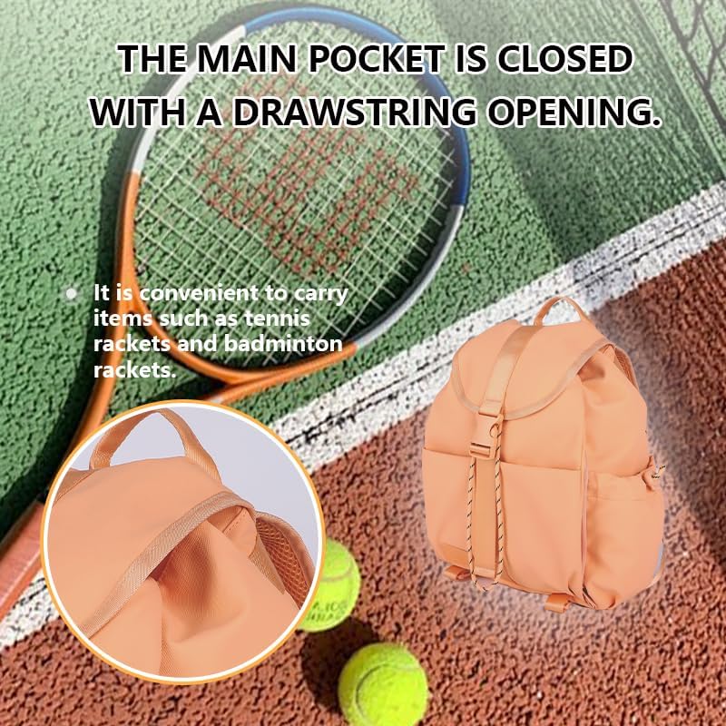 EKE Gym Yoga Tennis Backpack Sport Gift Versatile for Travel Commuting Swim Skateboard Badminton Casual Waterproof Women Men