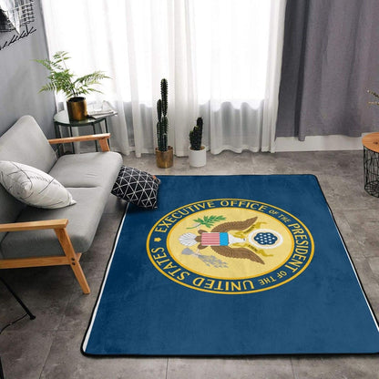 Flag of The Executive Office of The President of The United States 63 X 48 Inches Indoor Home Decor Large Carpet Non-Slip Non-Fading Yoga Mat