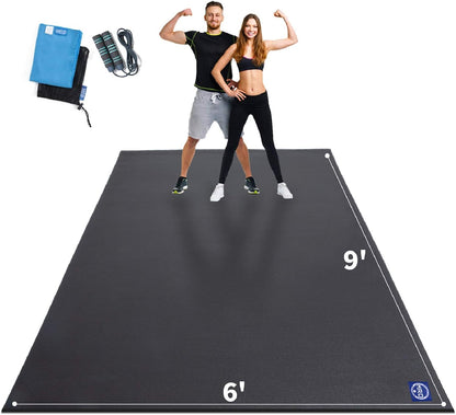 Extra Large Exercise Mat 15'x6'/12'x6'/9'x6'(7mm)