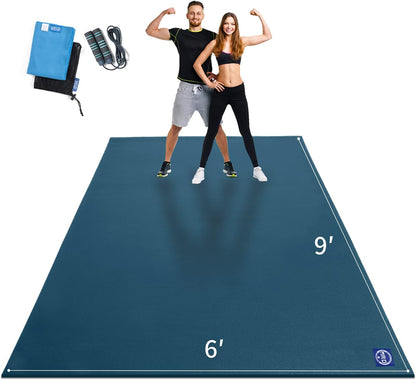 Extra Large Exercise Mat 15'x6'/12'x6'/9'x6'(7mm)
