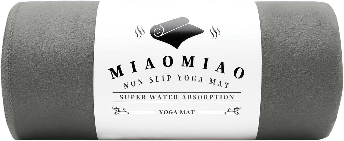 Non-Slip Hot Yoga Towel Set,Super Absorbent Microfiber in, 24.5" x 72" - Anti-Slip, Injury Free Design for Pilates, Yoga Mats, Exercise, and Fitness Gear